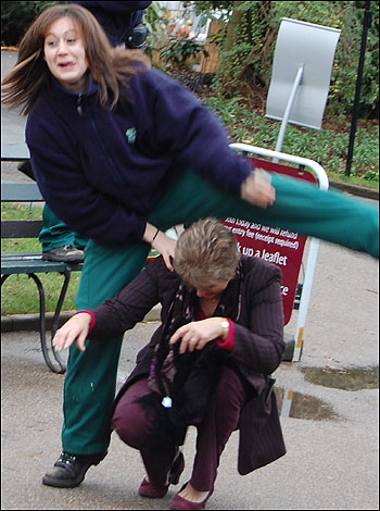 Leapfrogging staff at Bristol Zoo