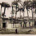 Native village at an oasis.