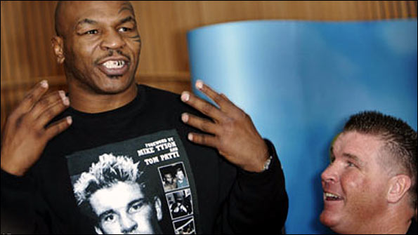 Mike Tyson and Joe Egan
