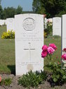 William's grave. Guards Cemetery, Cuinchy, France