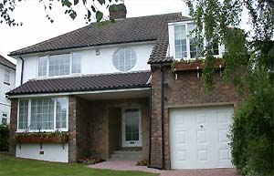 Estate agents window