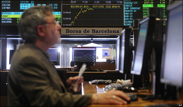 Barcelona stock exchange - file pic