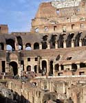 Photograph of Rome's Colosseum interior