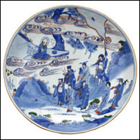 中国瓷盘