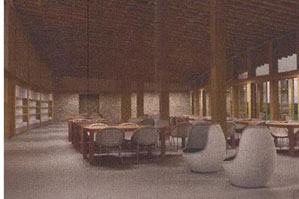 What the new service station might look like