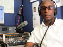 Focus presenter Peter Okwoche