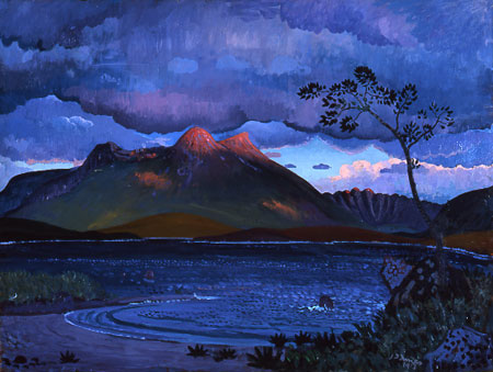 Arenig, North Wales (1913) by James Dickson Innes 1887-1914, copyright Tate 2005