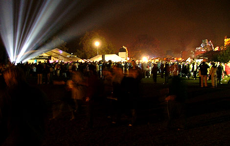 Firework display, Christchurch Park, Ipswich