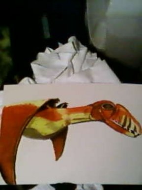 A Dinosaur I drew :D