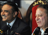 Zadari e Sharif 
