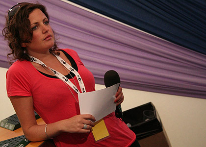 Saturday - backstage