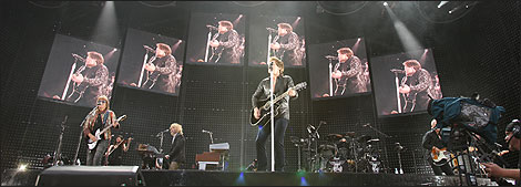Bon Jovi live on stage