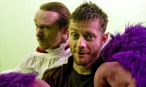 Mat Wakeham (back) and Jamie Hewlett (front)