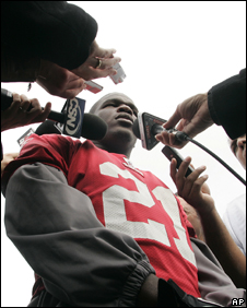 Running back Frank Gore will play a pivotal role in the 49ers offence on Sunday