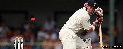 Matt Prior during his composed 79 in Colombo