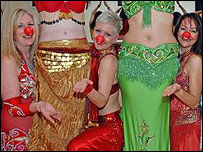 Belly dancers. (Credit Jon Thorne photography)