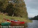 Open canoe