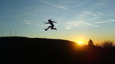 Silhouette jump... Silhouette jump...