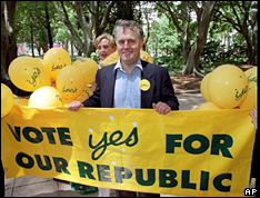 Australian Republican Movement Chief Malcolm Turnbull (1999)