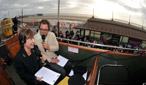Alan Carr on Blackpool's Princess Alice Tram