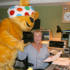 Pudsey takes a tour around the Radio 2 studios and pops in to see Sarah Kennedy.