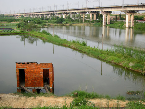 A lake in China