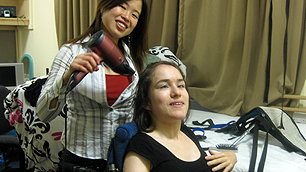 Getting ready to go out