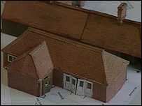 Plans for a visitors' centre