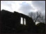 Wycoller Hall/"Ferndean Manor" in silhouette