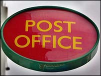Post Office sign