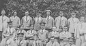 Harold, back row 4th from the left at Ampton Red Cross Hospital, Surrey.
