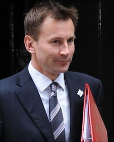 Culture Secretary Jeremy Hunt
