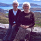 May on the right with her best friend Willina Parkinson on the left