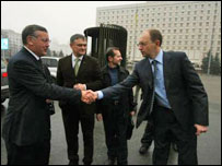 Гриценко і Яценюк