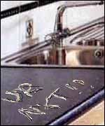 A ghostly message