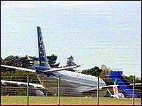 Avião da companhia aérea grega Olympic