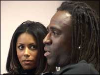 Joana Varela da Veiga and Eugene Dadi 