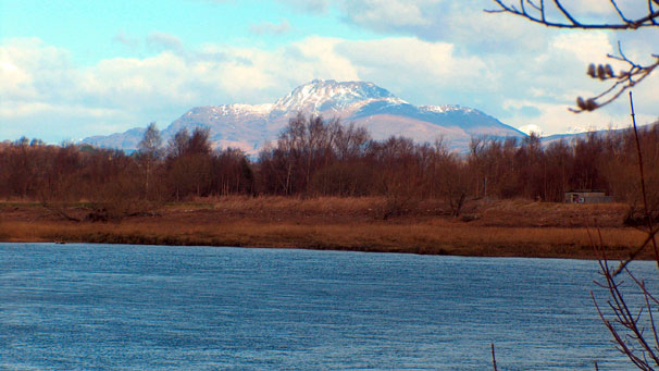Ben Lomond and the River Leven.