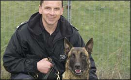 PC Mick Leigh and Blitz