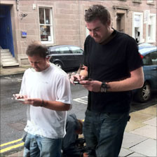 Barry Petrie and David Hamilton