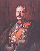 Painting of Wilhelm II, German ruler, 1888 - 1918