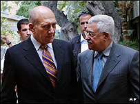 Abbas ve Olmert