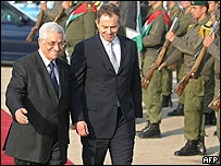 Mahmut Abbas, Tony Blair