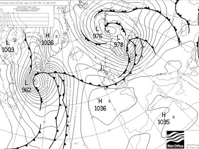 Met Office chart from Thursday 12pm