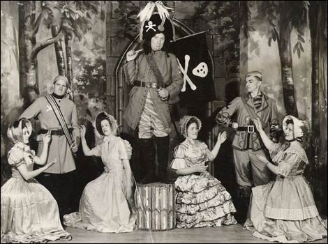 The first Pirates of Penzance play