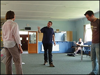 Director Mark, directing