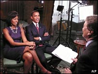 Michelle and Barack Obama on 60 Minutes