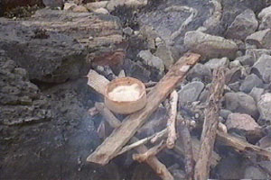 Ian puts meat pies in the past