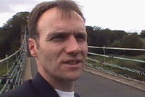 Hamish's view from a bridge