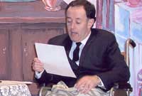 Gwyn Lewis fel T Rowland Hughes